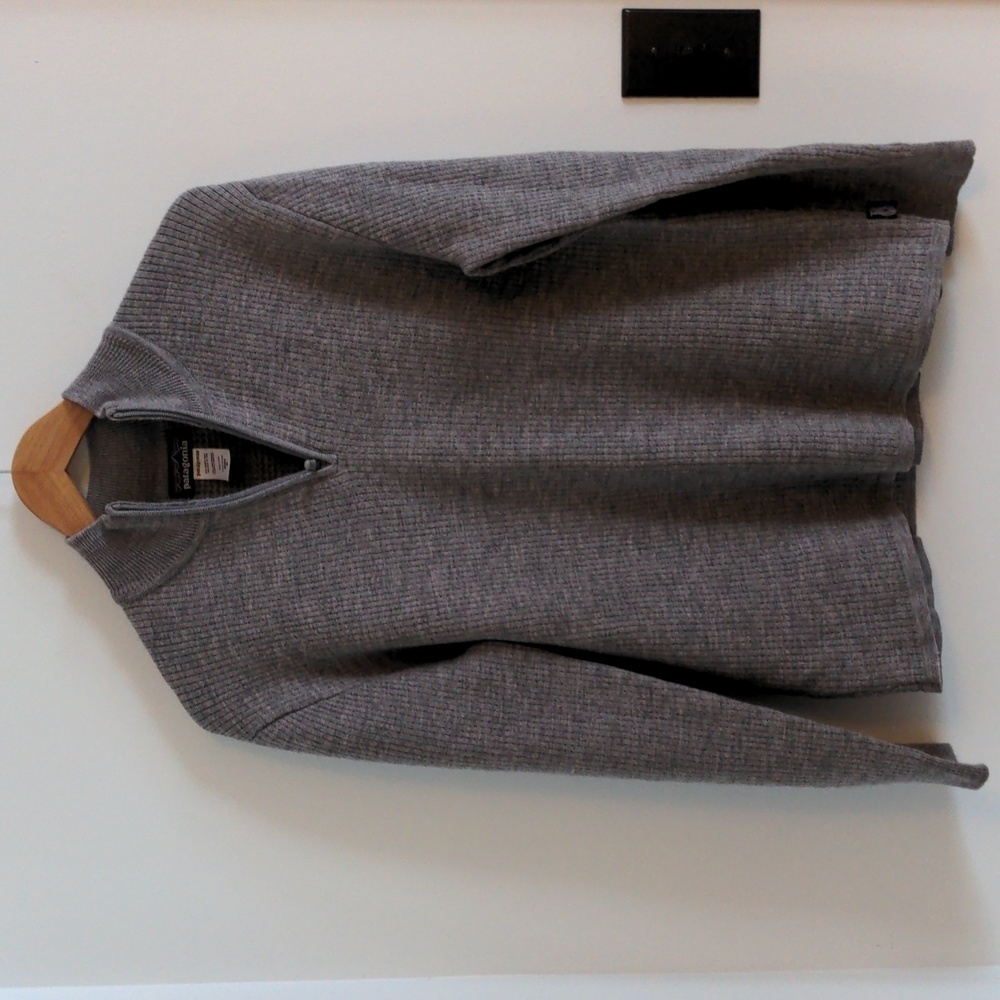 Patagonia Merino Wool Men's Quarter Zip Pullover Sweater